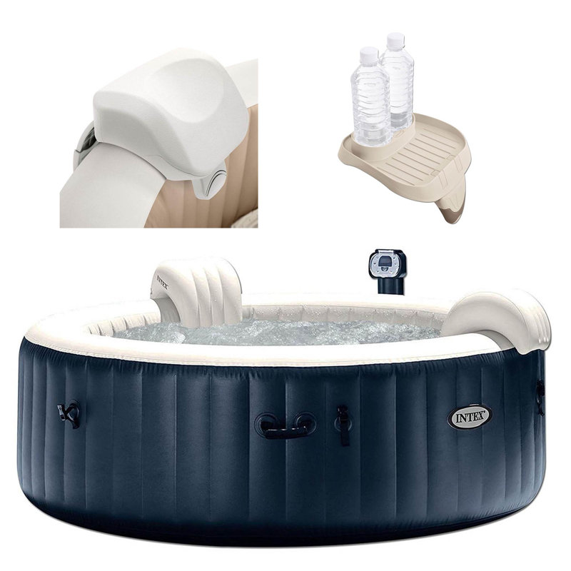 Intex Vinyl Round Inflatable Hot Tub