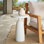 Eagan Round Concrete Accent Table