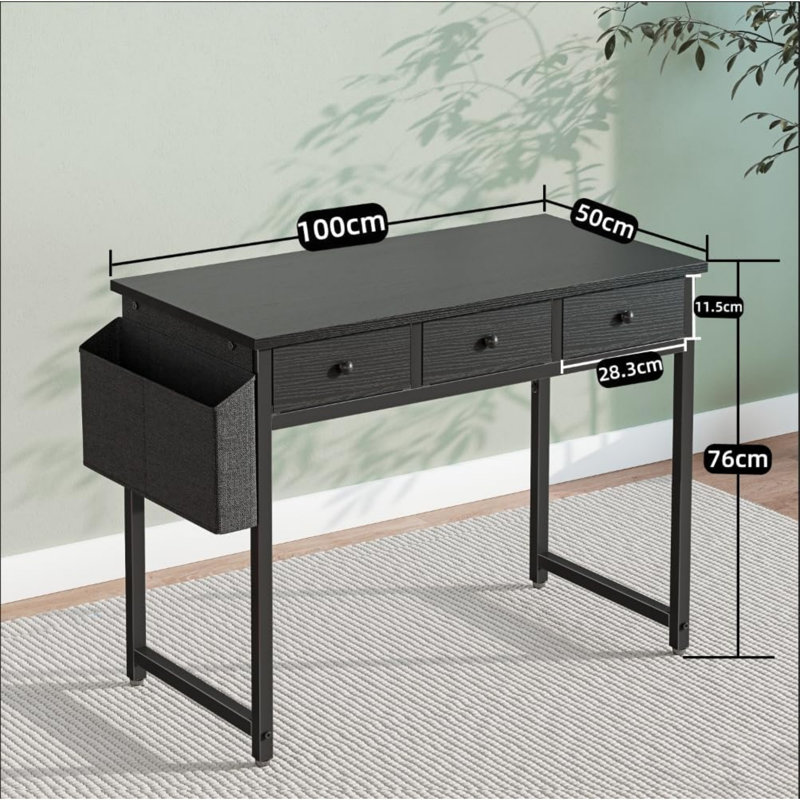 MDF Steel Computer Desk