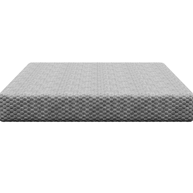 Matelas en gel pleine température 10 po, pour une soirée de détente, mousse blanche, Lit double, 9.83"