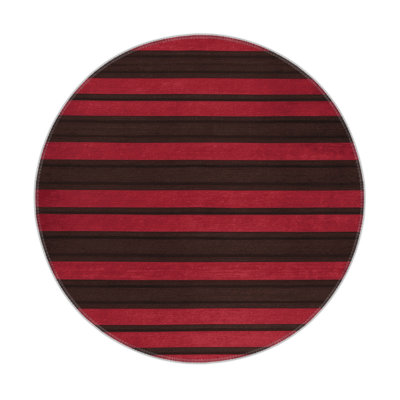 Tapis intérieur / extérieur rouge HorizontalStripes