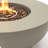 Round Iron Fire Pit Table