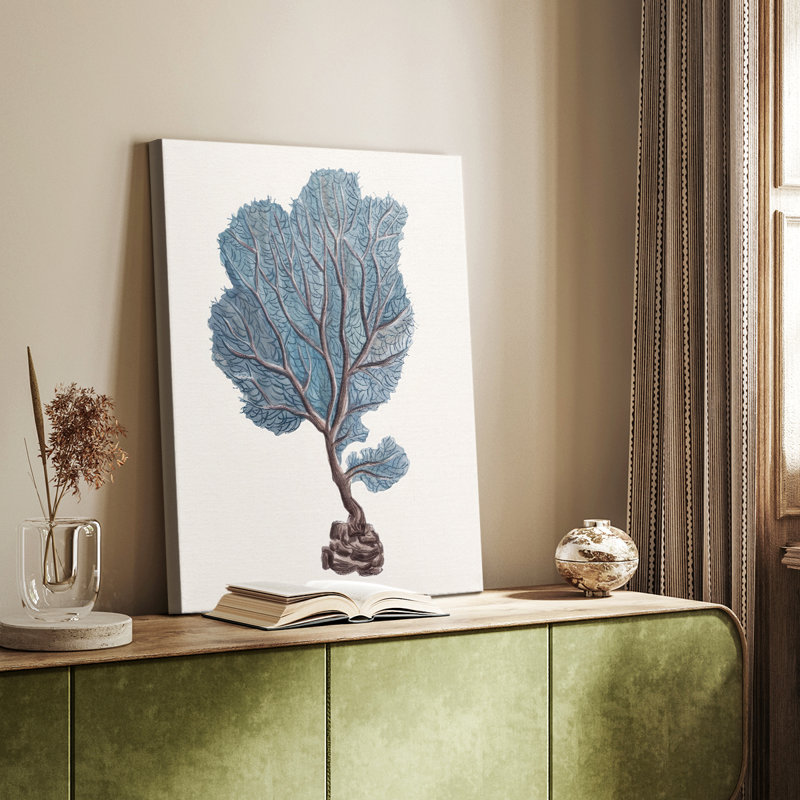 Indigo Reef IV - galerie sur mesure, H 18 po x l 12 po
