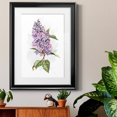 Awash in Lilac II par J Paul - reproduction d'art encadrée