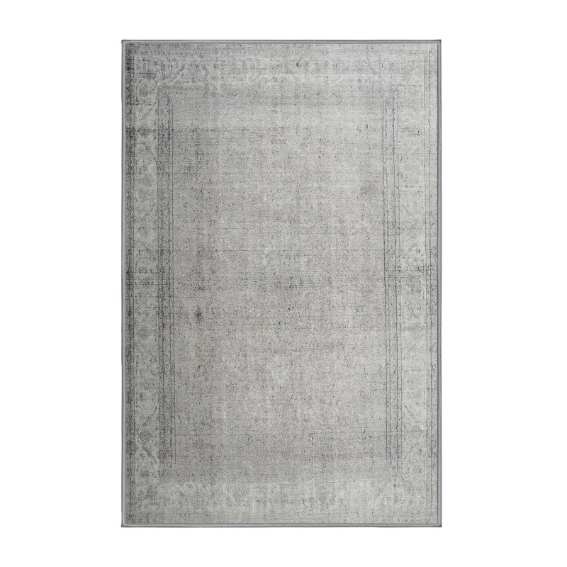 Tapis gris zone contemporaine, Rectangle 8 pi x 12 pi