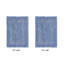 Ensemble de tapis pour salle de bain 2 pièces 100% coton 2370 g / m² Lux-1225950017-1266292163