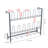 Wall Mounted Metal Shoe & Boot Rack – Holds 9 Pairs, Space-Saving Entryway Organizer