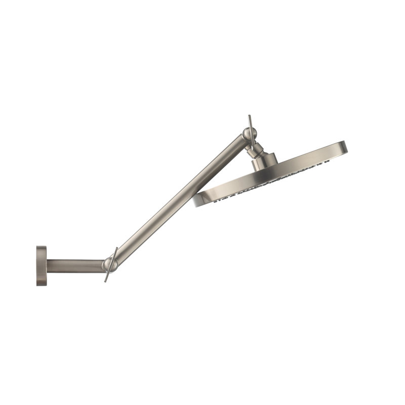 Flood Fixed Shower Head 1.8 GPM GPM, Satin Nickel