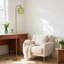 Lampe sur pied moderne en verre de 67 pouces avec minuterie télécommandée, lampe sur pied verticale pour le salon, la chambre à coucher et le bureau avec ampoule à DEL 2700K incluse