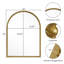 Miroir antique avec cadre en métal - Miroir mural arqué-1601801486-1601801488