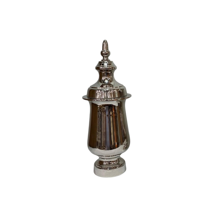 Eimile Metal Ginger Jar, 40cm H x 15cm W x 15cm D