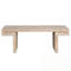 Table rectangulaire avec pieds en bois robustes-694149560