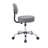 Fea Rolling Medical Drafting Swivel Stool, Round  Padded Seat, Low Back-117561263