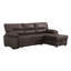 Canapé-lit modulaire réversible en microfibre McTeer Old World
