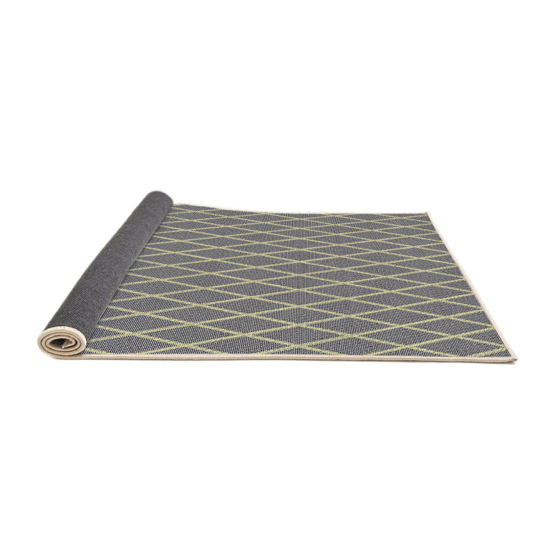 Rutz Geometric Indoor Rug, Round 5'