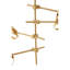 Abinaash 4 - Light Gold Sputnik Pendant