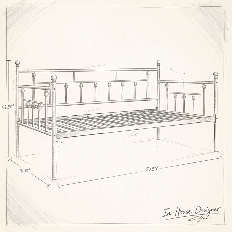 Alpert Daybed, Brown