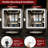  36x36 Inch LED Bathroom Vanity Mirror with Anti-Fog, Dimmable, 3 Color Settings, Memory Function, Tempered Glass Black Aluminum Framed Wall Mirror for Bathroom, ETL Listed-1594876736