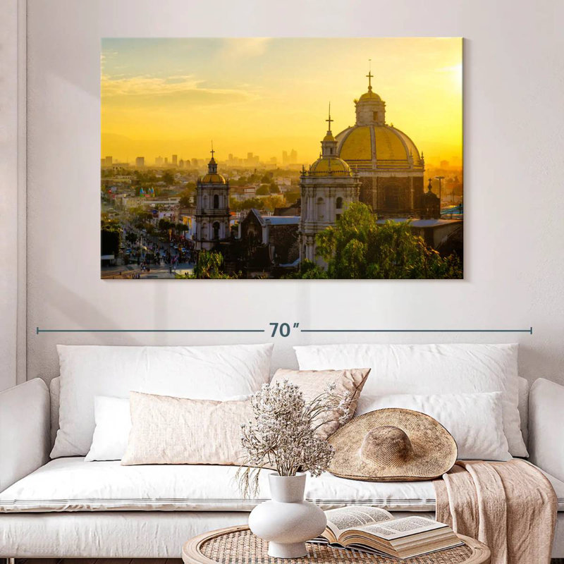 Adella Basilica De Guadalupe Cathedral, 34" H x 51" W