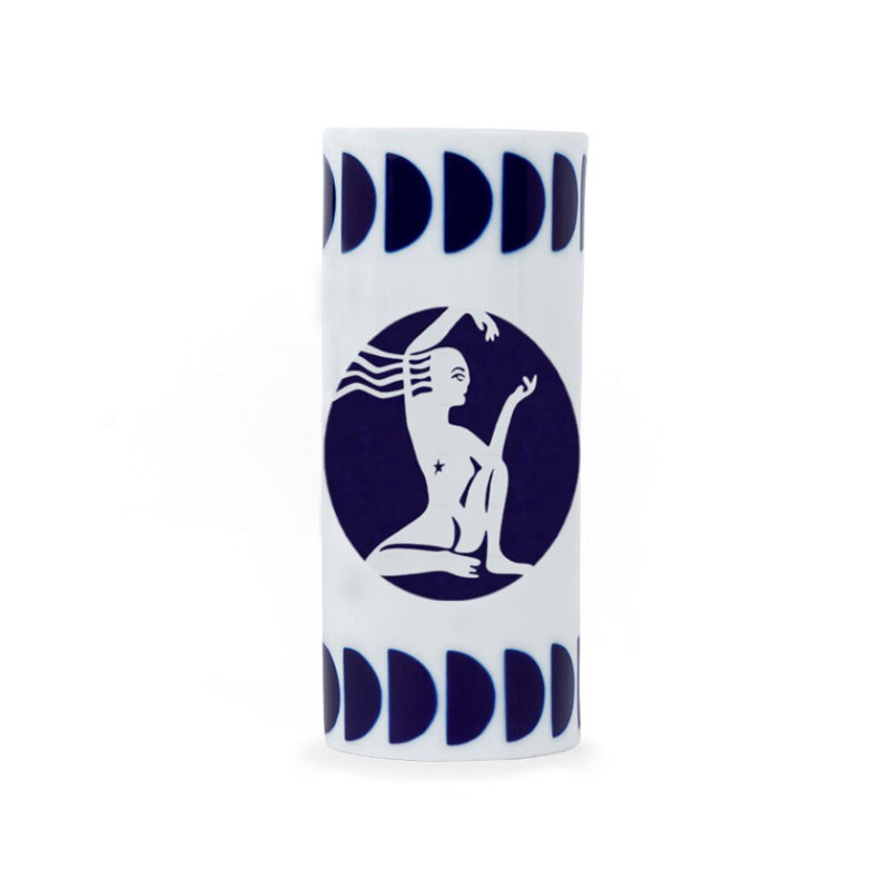 Zodiac Porcelain Pen Holder