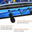 Vanesa Mini Tabletop Football Foosball Gaming Table 74.5L x 36.1W x 12H CM