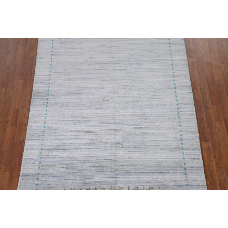 Tapis oriental fait à la main Gabbeh 5 x 8