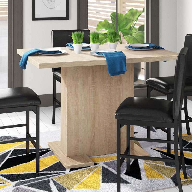 Kerber Extendable Dining Table, Sonoma Oak