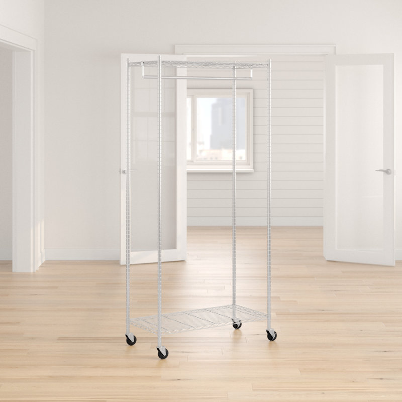Portant à vêtements l 36 po Wayfair Basics® Alessa