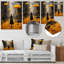Décoration de mode pour femme avec parapluie jaune-975471992