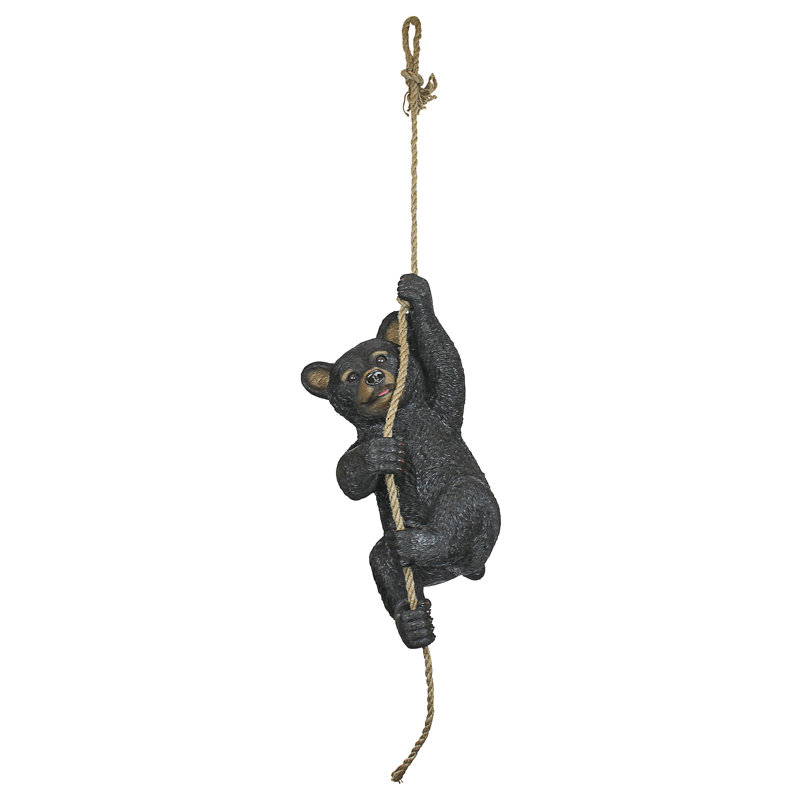Statue de jardin Bear Cubs Swinging Bocephus