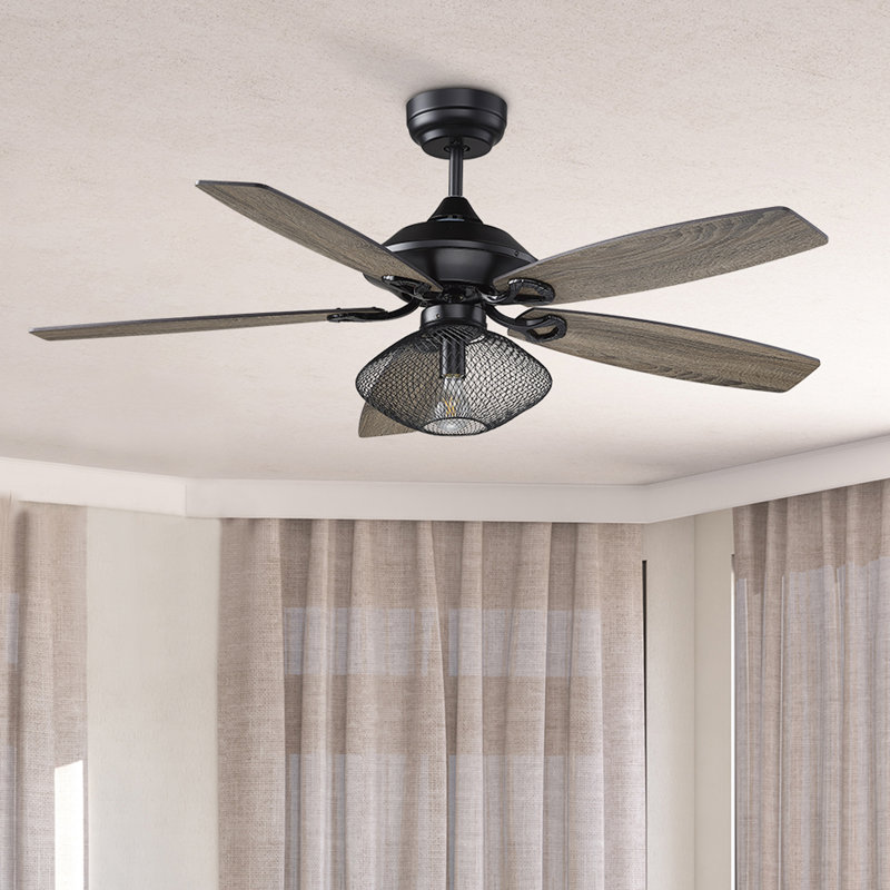 Ventilateur de plafond 52 po avec ensemble d'éclairage