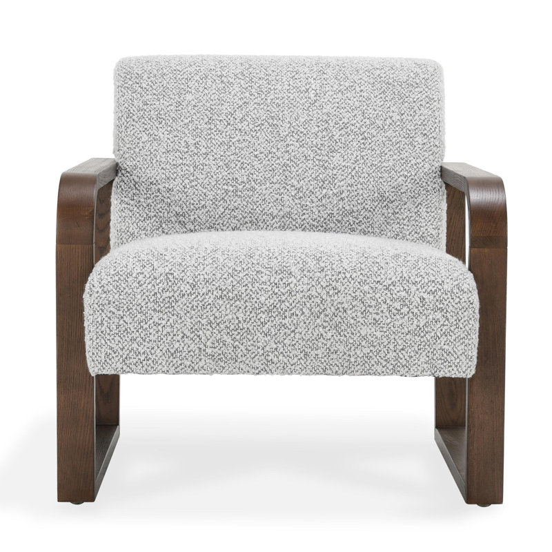 Lexington Boucle Accent Chair Mercury Gray