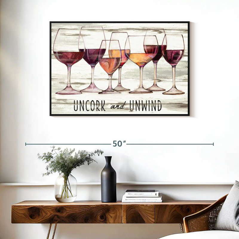 Tergel Wine Line II, H 25 po x l 37 po
