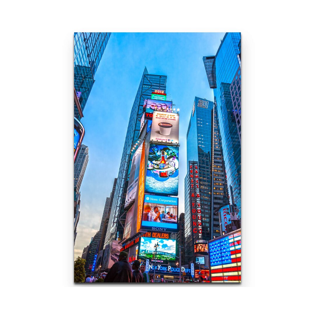 Leinwandbild New Yorker Broadway am Tag