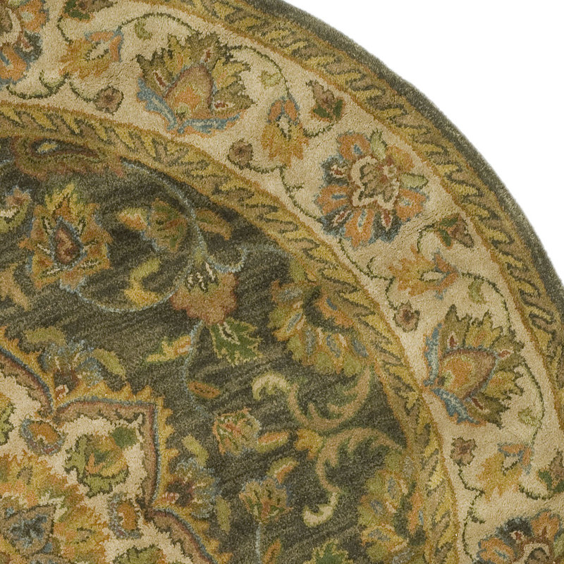Cranmore Hand Tufted Wool Oriental Rug, Round 8'