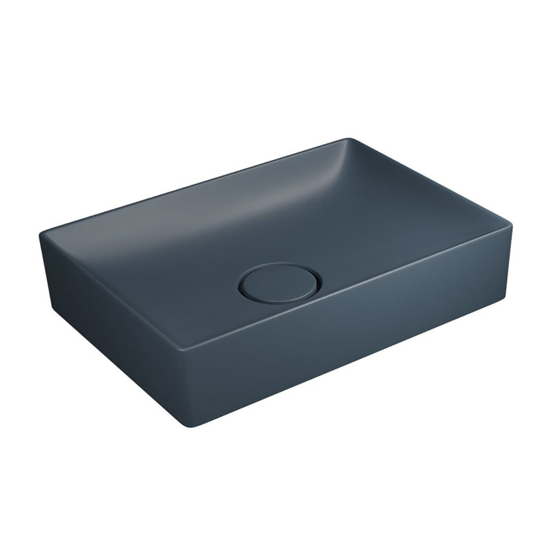 Vision 19.7'' L Bathroom Sink, Anthracite