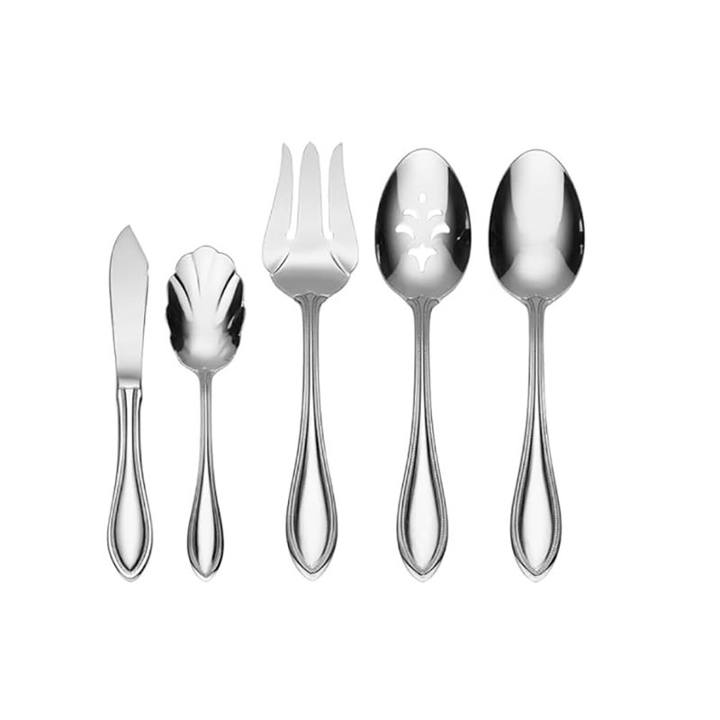 Oneida 2905045HL20 Stainless Steel 45-Piece Modern Flatware Set, Service For 8