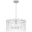 Ambermarie 5-Light Polished Chrome Pendant Light