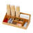 Mind Reader Cup and Condiment Station, Countertop Org, Coffee Bar, Rayon from Bamboo Cup, 18.125"L x 9.5"W x 6.5"H