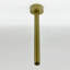 Pommeau de douche effet pluie 25,4 x 25,4 x 9,1 cm, acier inoxydable monobloc, fini nickel brossé-1425123907