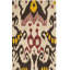Tapis ikat en laine touffeté à la main Kline-36787506