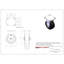 5 Inch Phenolic Caster Set with Roller Bearings 2 Swivel Lock 2 Rigid SCC|SCC-30CS520-PHR-BSL-2-R-2