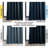 Bryce Whisper Calm 100%  Cotton Twill Max Blackout Curtains for Bedroom-Living Room  Single Panel-793667181-793667171
