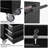 7-Drawer Rolling Tool Chest Cabinet, Large Capacity Metal Tool Box with Wheels and Cylinder Locking, Roll Around Storage Organizer Tool Cart for Garage, Warehouse, Work Shop-940955876