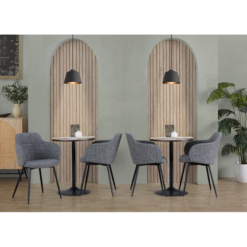 Fauteuil Boyne, Gris