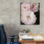 Toile épique Graffiti «Soft Pink Roses 2» par Debra Van Swearingen, 26 po x 30 po