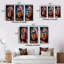 «Jukeboxes Nostalgic Melody», 3 pièces sur toile-1425557462-1425557467
