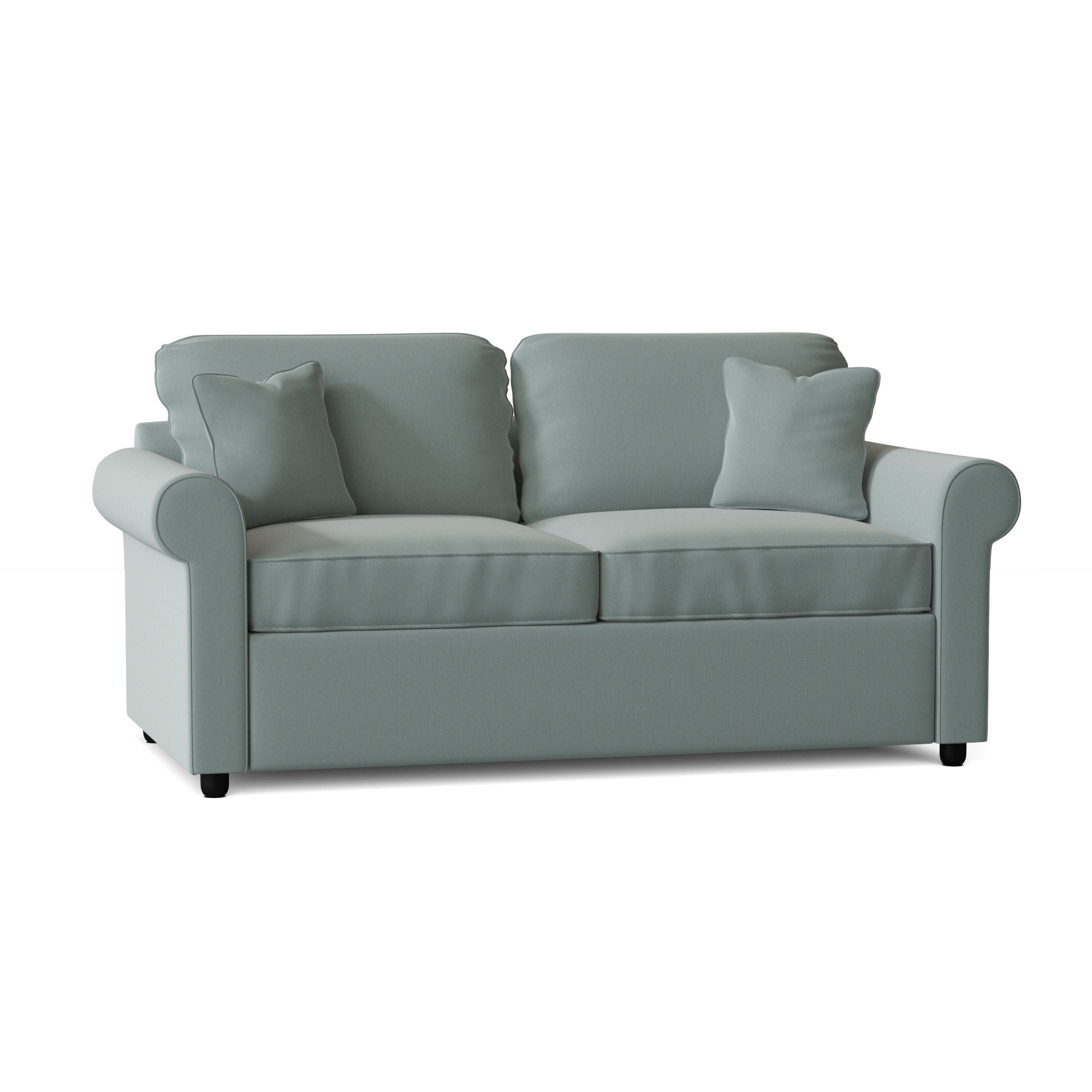 Warrington 76'' Upholstered Sleeper Sofa, Sunbrella® Canvas Spa