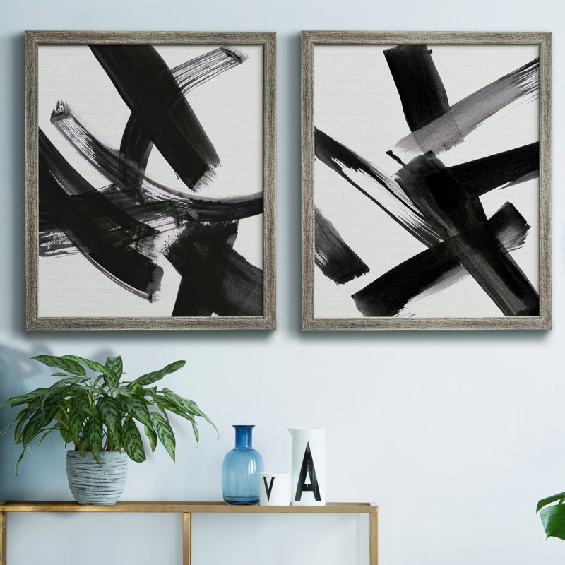 Cadre photo, ensemble de peintures sur toile