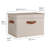 2-Pack Large Fabric Storage Bins with Lids & Handles, Stackable Decorative Closet Organizer Storage Boxes for Home Shelf Organization-129676923